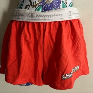 Champion Orange Shorts